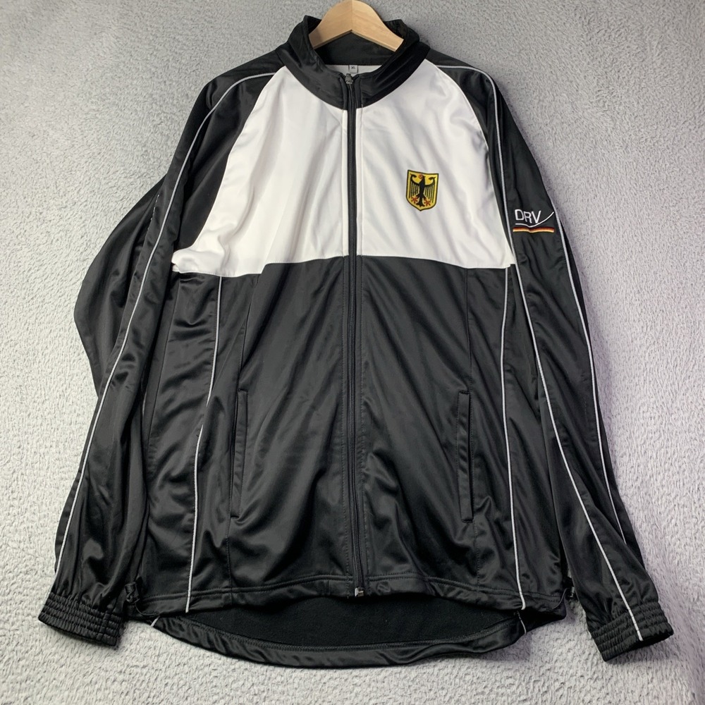 MENS GERMANY XL Nation Federation Rowing Team Track Suit Top